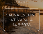 VARALA Sauna Evening on the Shores of Lake Pyhäjärvi
