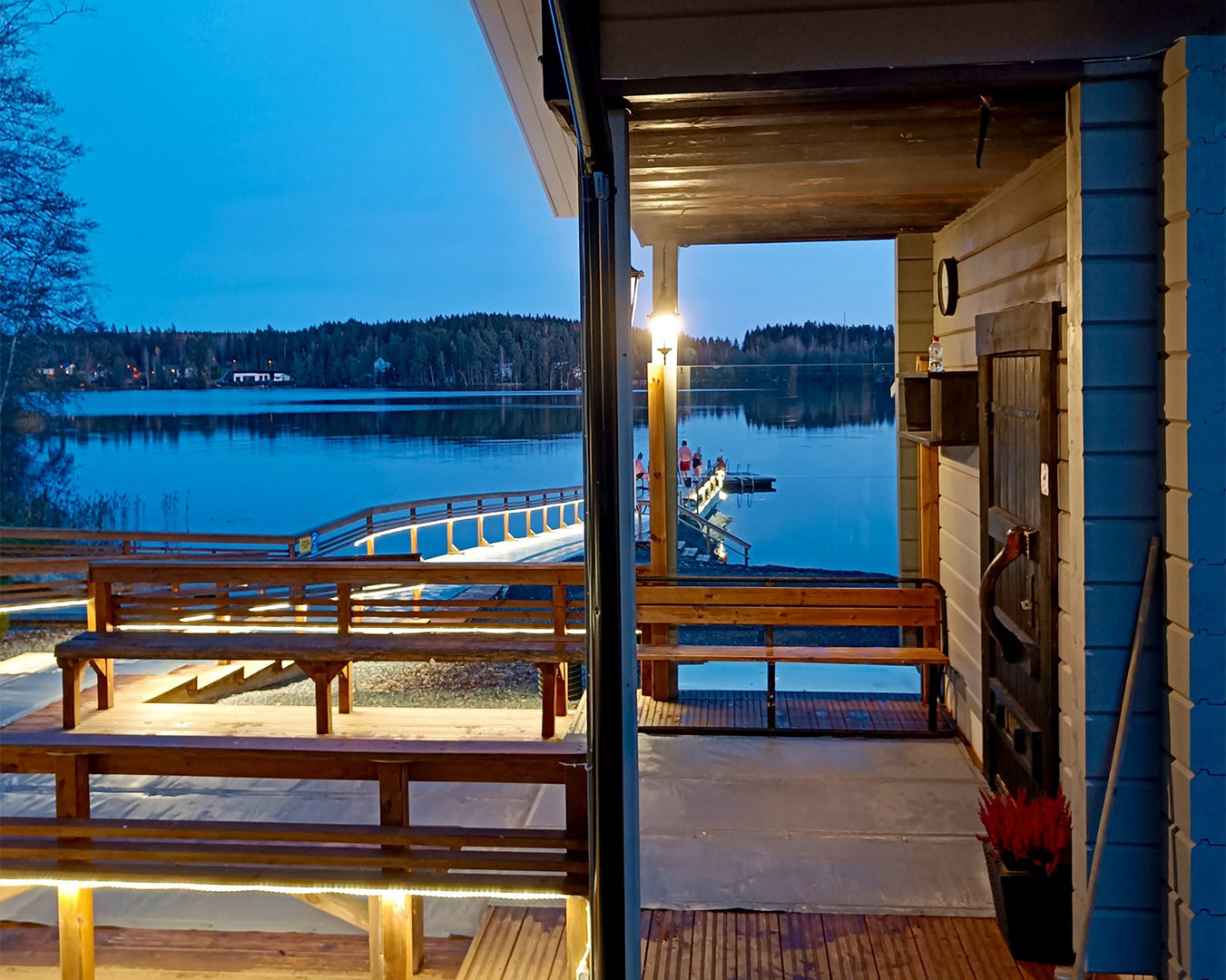 Sauna bus trip to Veittijärvi