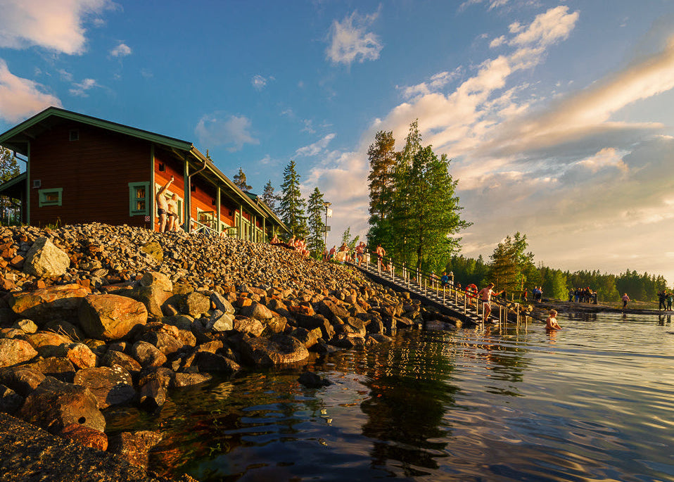 19.8. 2,5-hour Tampere bike tour and Kaupinoja sauna experience