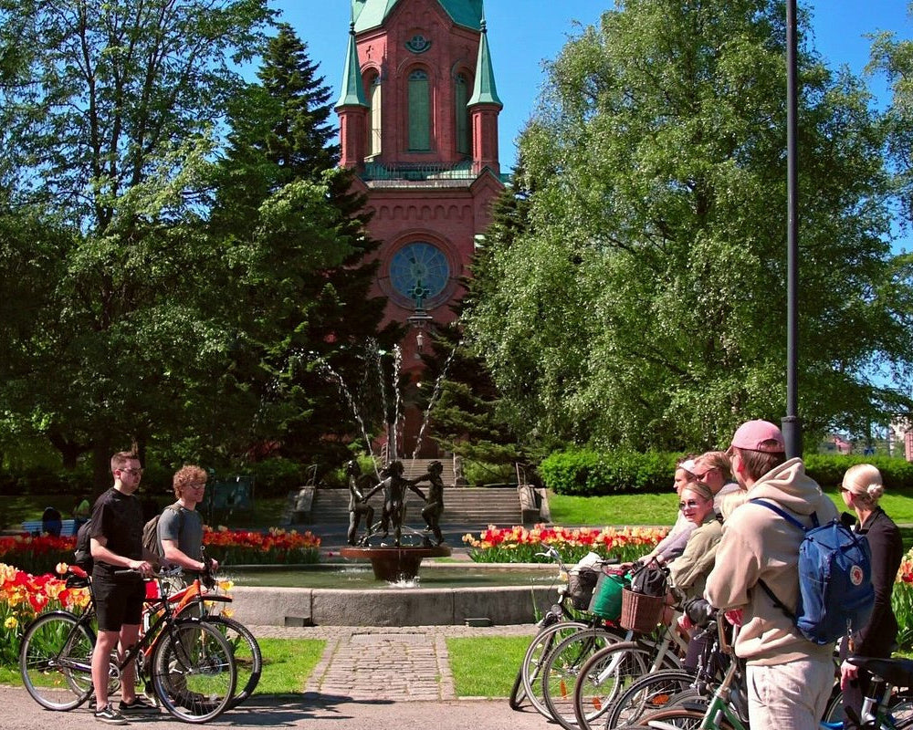 Tampere bike tour with sauna