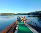 14.9. Experience two saunas, lake swimming and old Finnish sauna ceremony