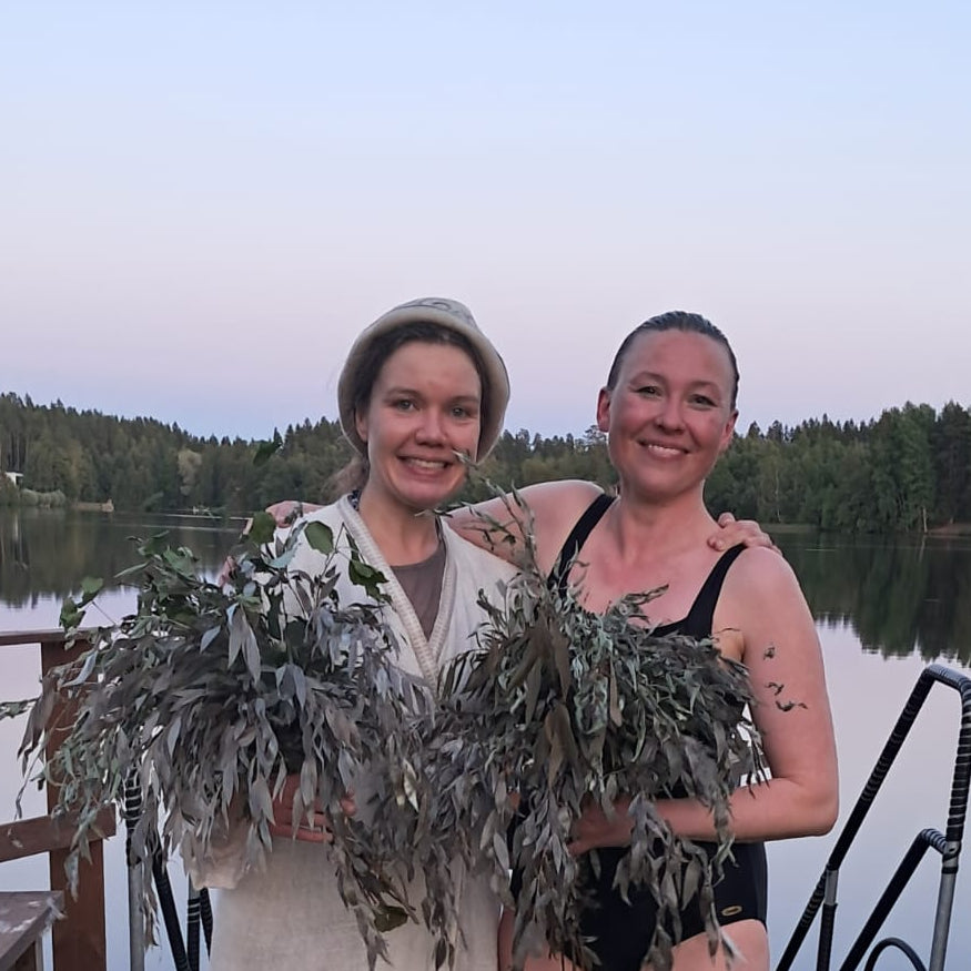 14.9. Experience two saunas, lake swimming and old Finnish sauna ceremony